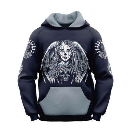 Sublimated Goth Lady Hoodie